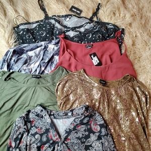 Bundle of 3x and Up Tops